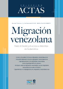 Migración venezolana: entre el éxodo y el acceso a derechos en Sudamérica – Mercedes Botto (comp.)