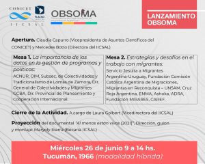 Lanzamiento del Observatorio de Organizaciones de Migrantes en Argentina